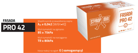 Fasada PRO 42 grubość 10 cm frezowany Fasada PRO 42 grubość 10 cm frezowany