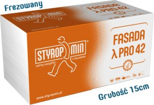 Fasada PRO 42 grubość 15 cm frezowany Fasada PRO 42 grubość 15 cm frezowany