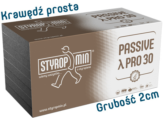 Passive PRO 30 grubość 2 cm gładki Passive PRO 30 grubość 2 cm gładki