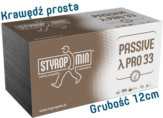 Passive PRO 33 grubość 12 cm gładki Passive PRO 33 grubość 12 cm gładki