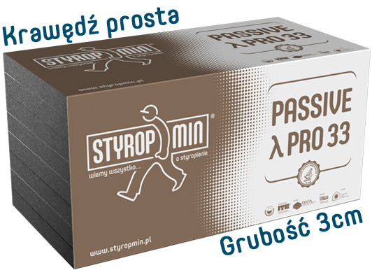 Passive PRO 33 grubość 3 cm gładki Passive PRO 33 grubość 3 cm gładki