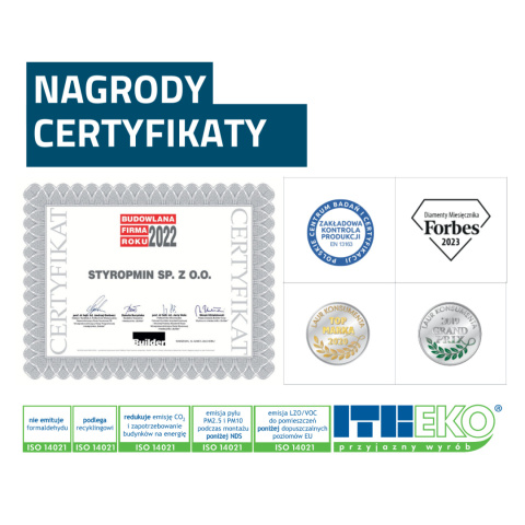Passive PRO 33 grubość 5 cm frezowany Passive PRO 33 grubość 5 cm frezowany